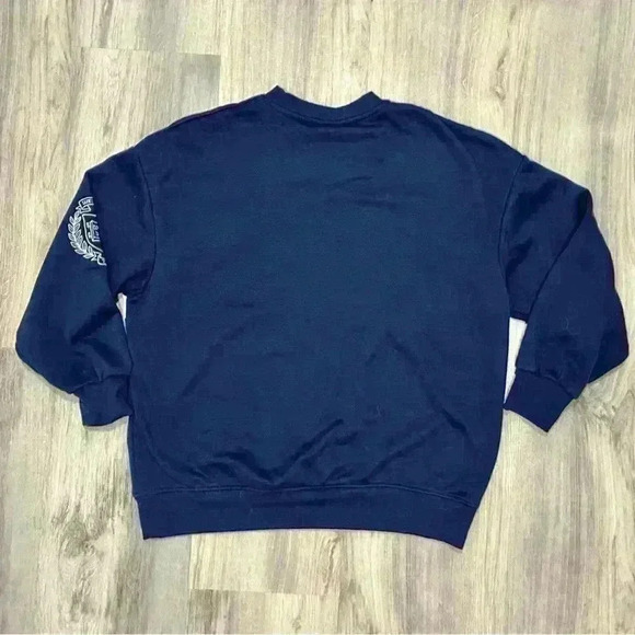 Vintage Yale University Blue White Sweatshirt Pullover Crewneck Men’s Size XS - Picture 11 of 11